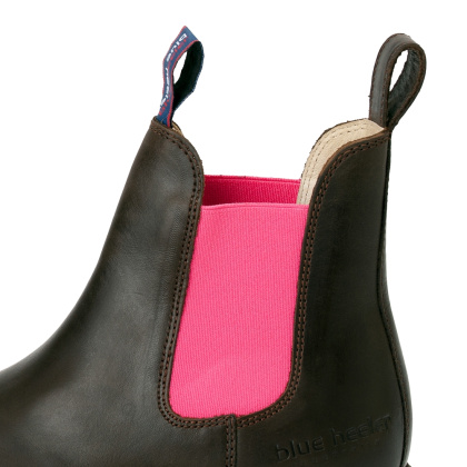 damen-boots-stiefeletten-chelsea-braun-pink-jackaroo-leder-rutschfest-10
