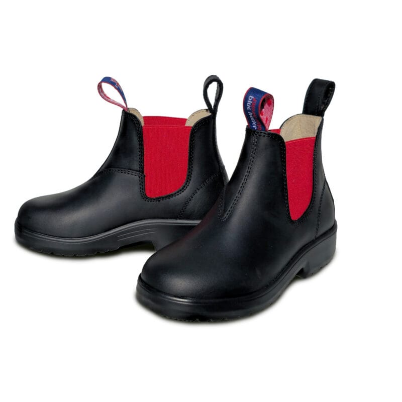 OUTBACK KIDS schwarz rot shiny