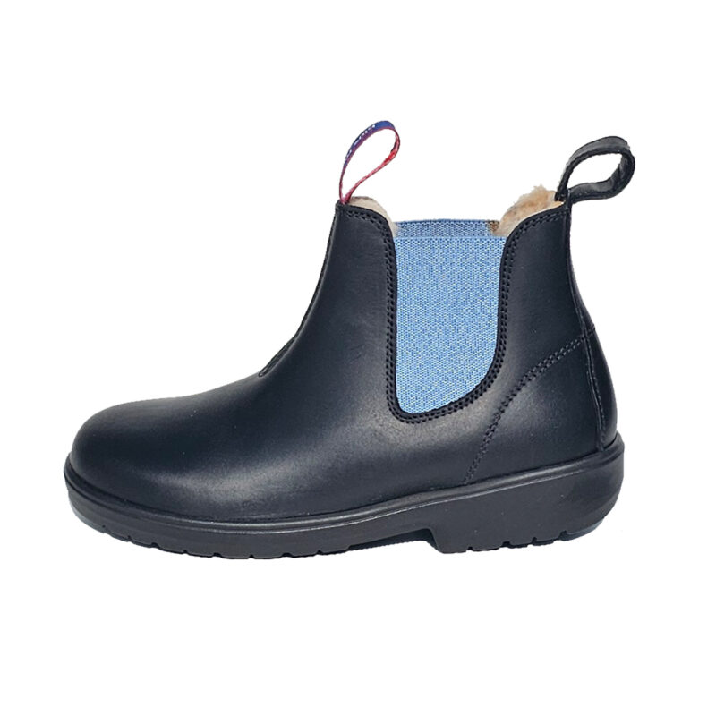 OUTBACK KIDS LAMMFELL schwarz sky – Bild 3