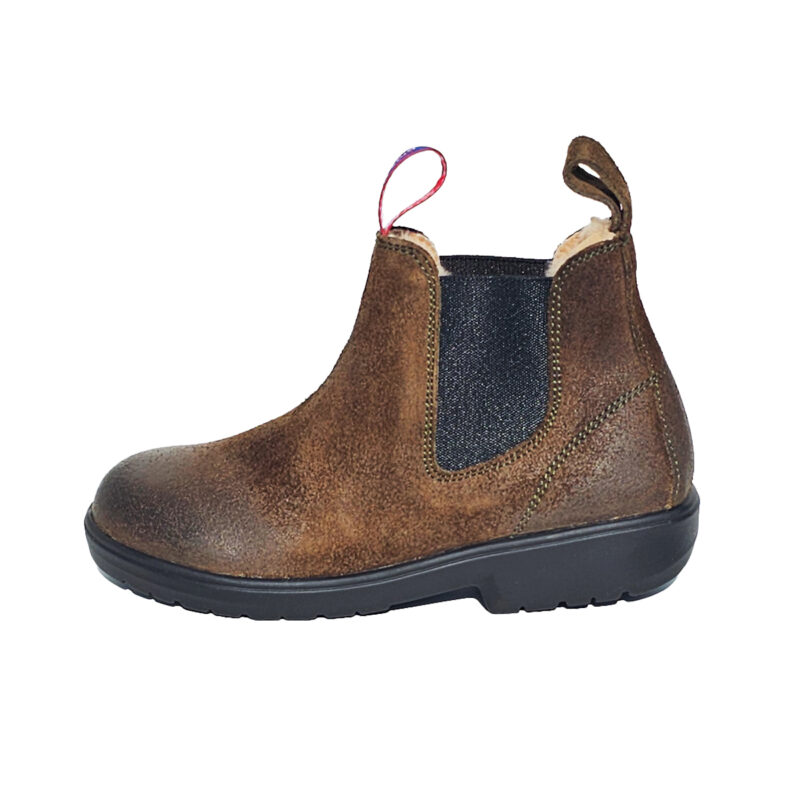 OUTBACK KIDS RAW LAMMFELL khaki – Bild 3