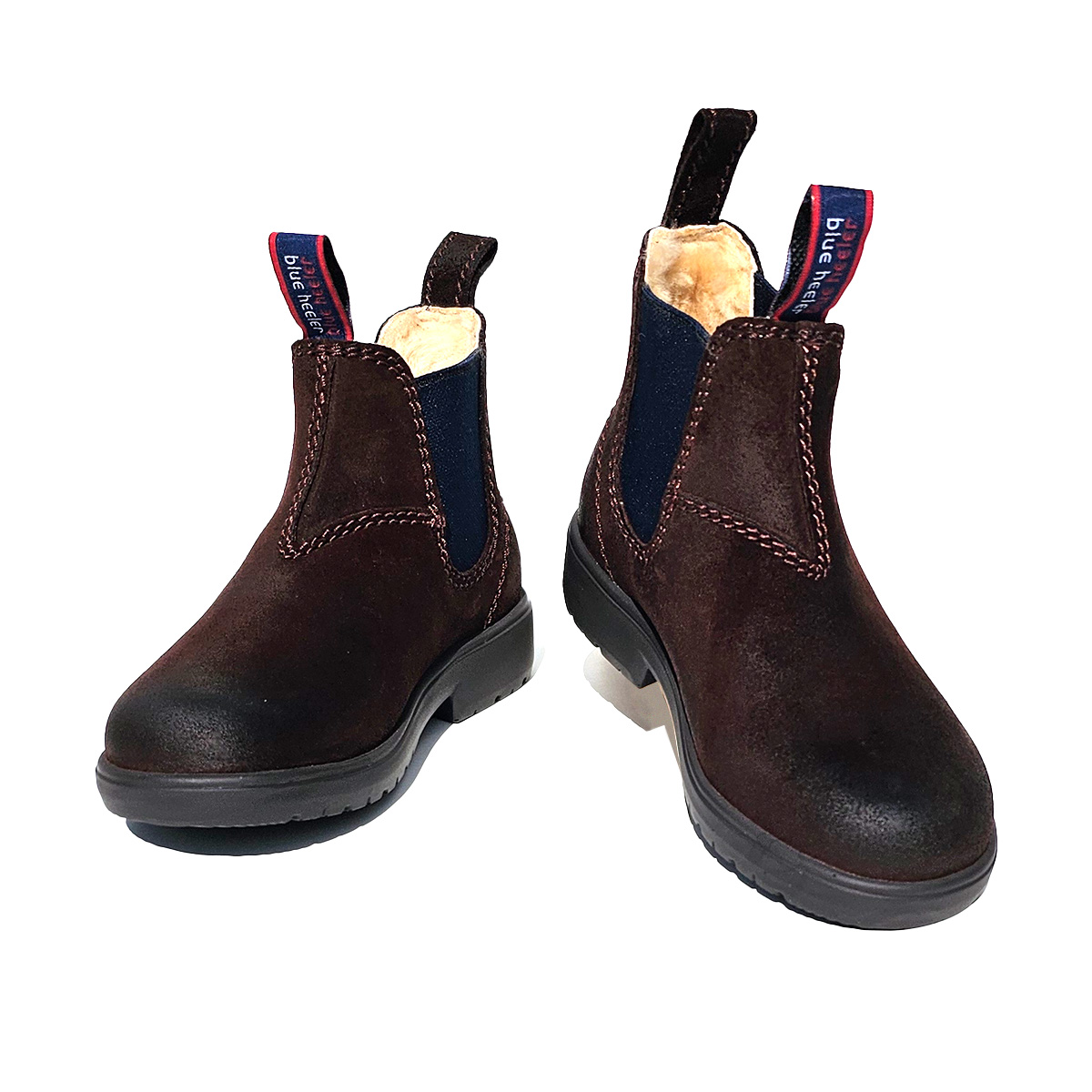 OUTBACK KIDS LAMMFELL chocolate blau