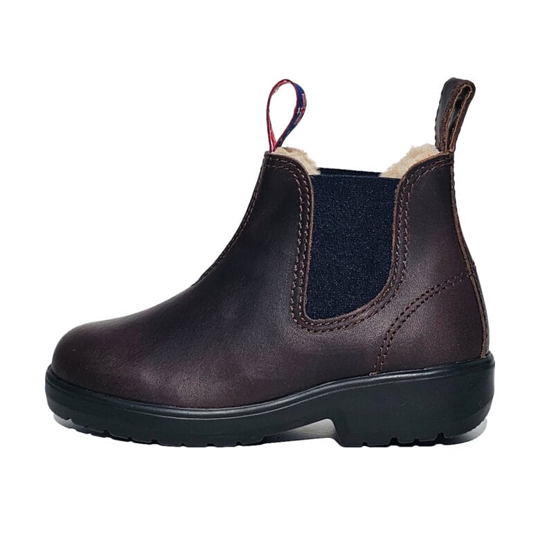 OUTBACK KIDS LAMMFELL braun blau – Bild 2
