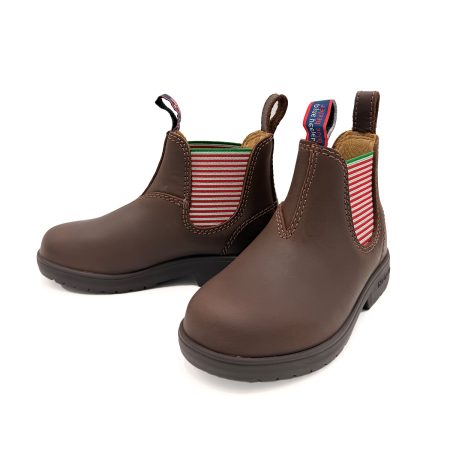 OUTBACK KIDS braun / rot gestreift