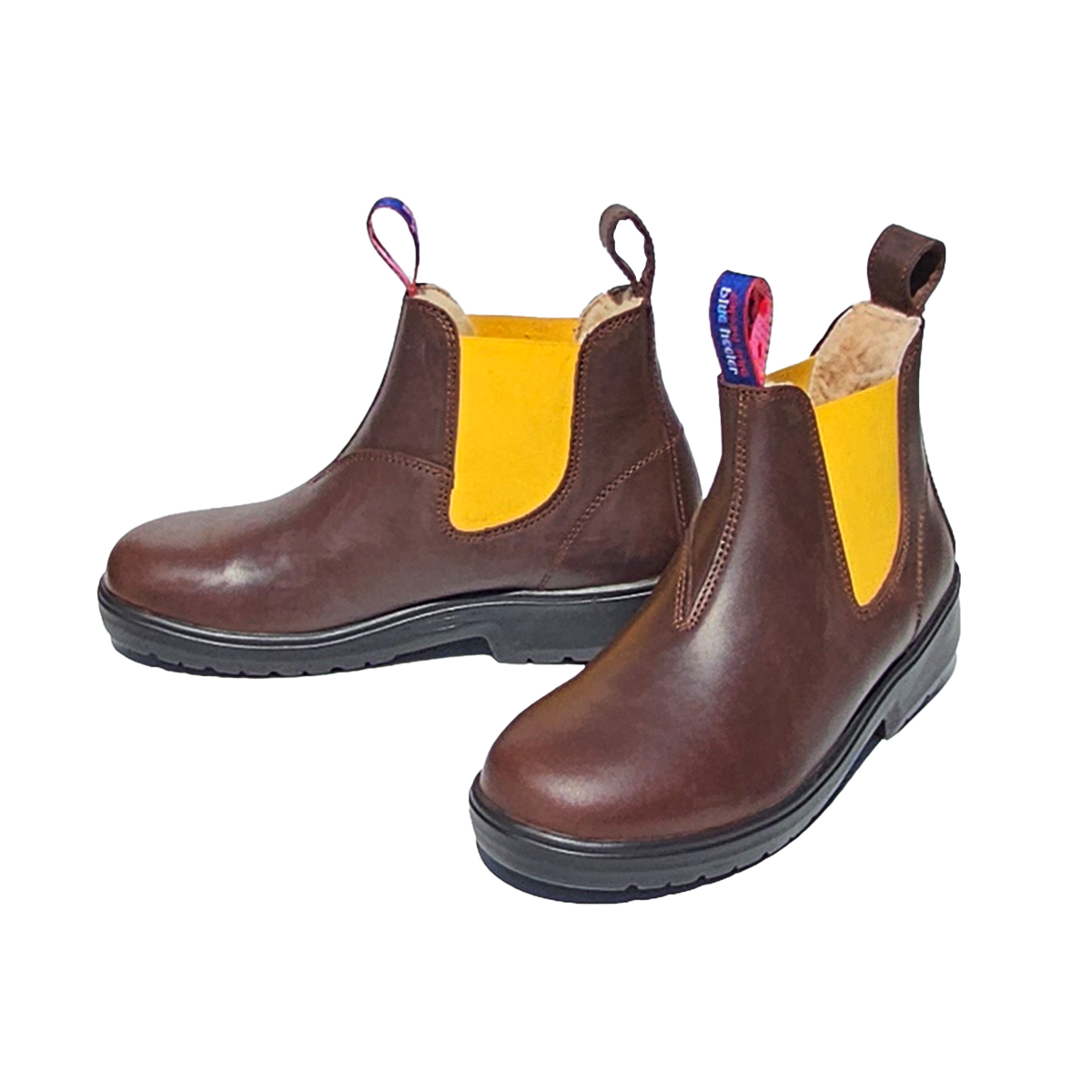 OUTBACK KIDS Lammfell braun gelb